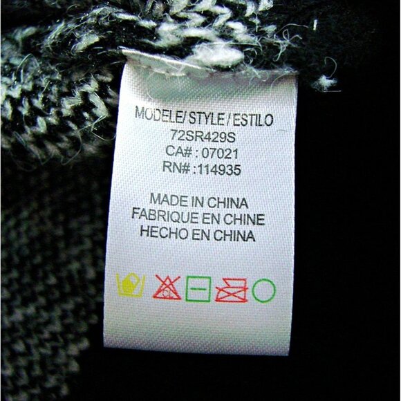 RD Style Turtleneck Sweater Check Hounds Tooth NWT - Picture 9 of 11